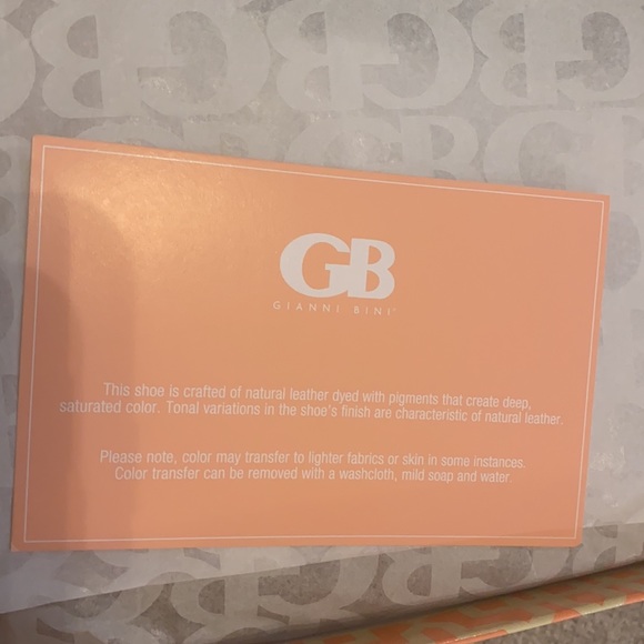 NWT GB navy suede ankle tie block heels - size 7 - Picture 8 of 10